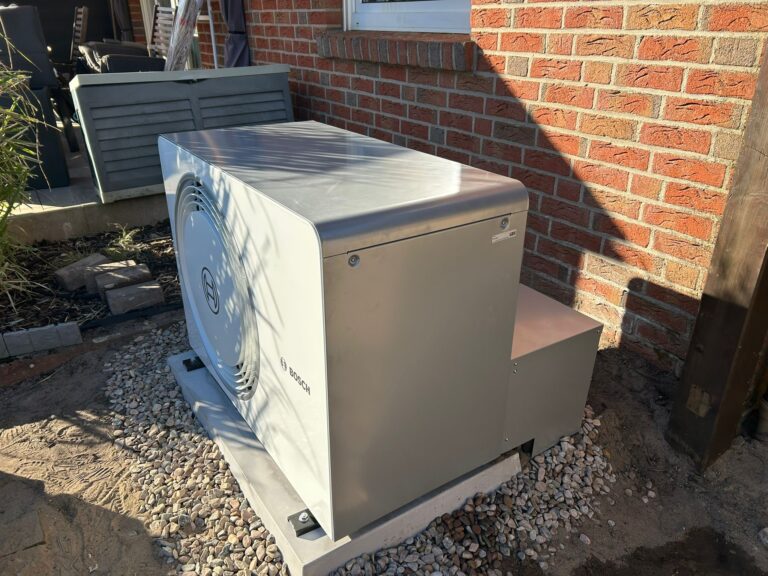 Wärmepumpe Installation 3