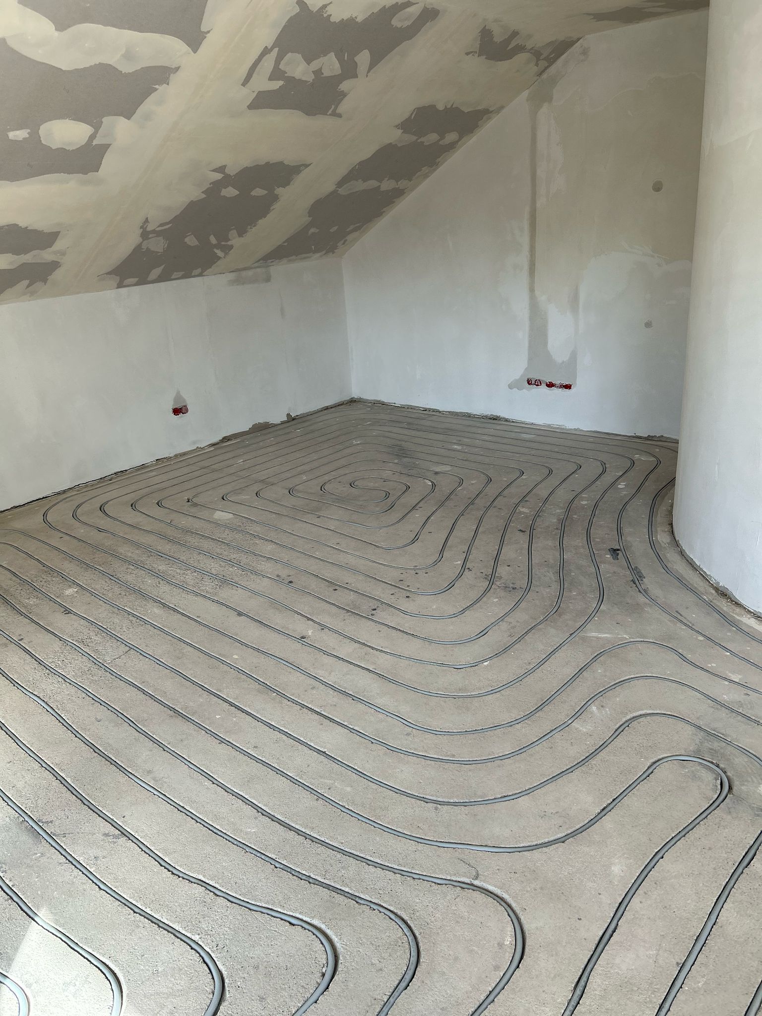 Fußbodenheizung Installation 4